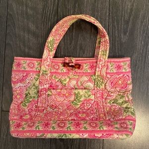 Vera Bradley Petal Pink Mini Toggle Tote